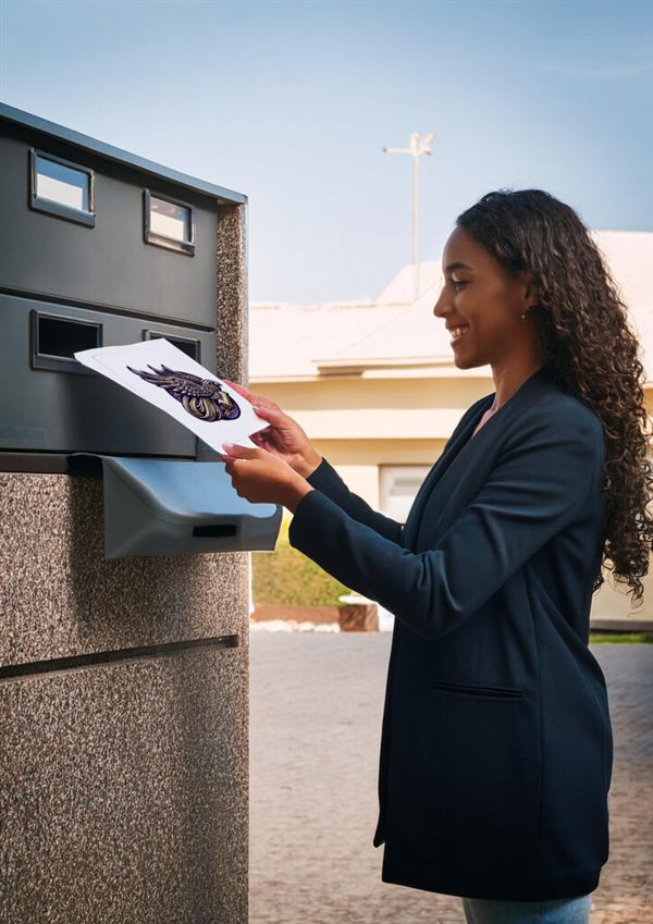 Consegna porta a porta nella cassetta postale